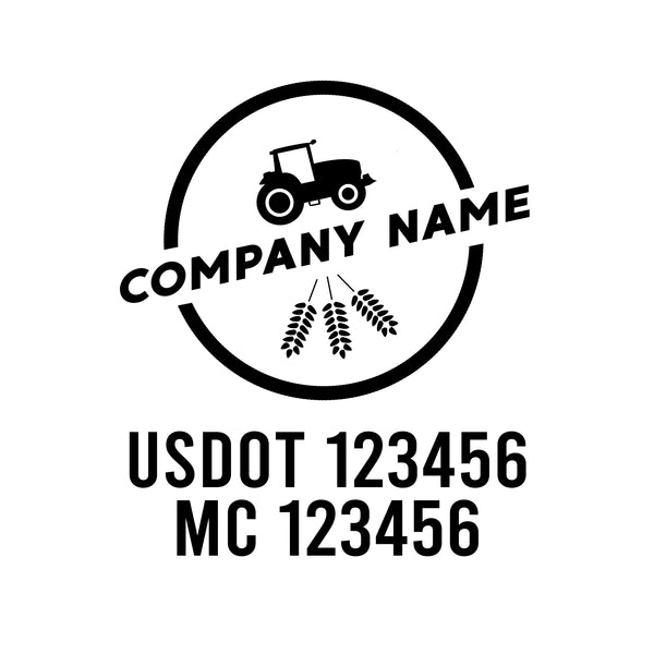 Farm USDOT Decals
