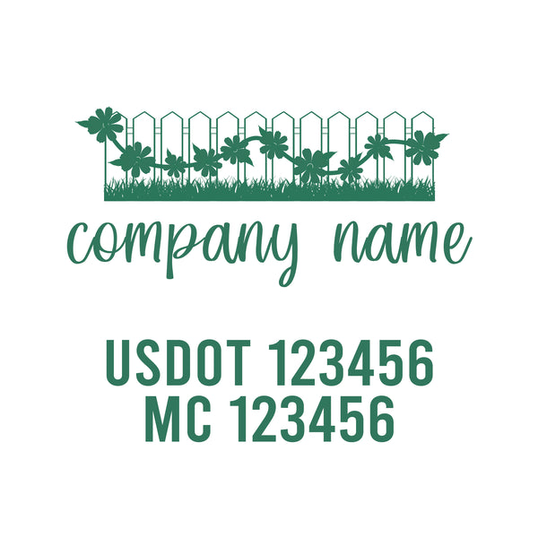 Lawn Care USDOT Decals