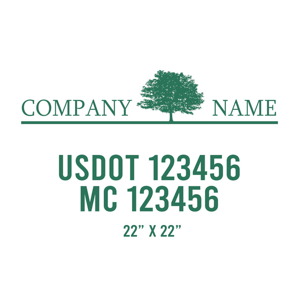 Lawn Care USDOT Decals