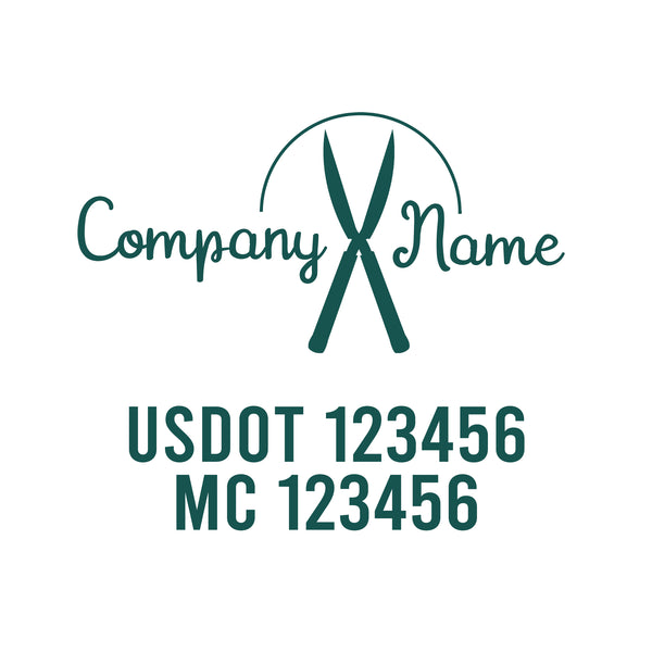 Lawn Care USDOT Decals