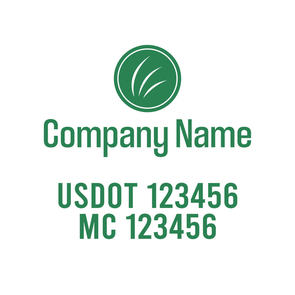 Lawn Care USDOT Decals