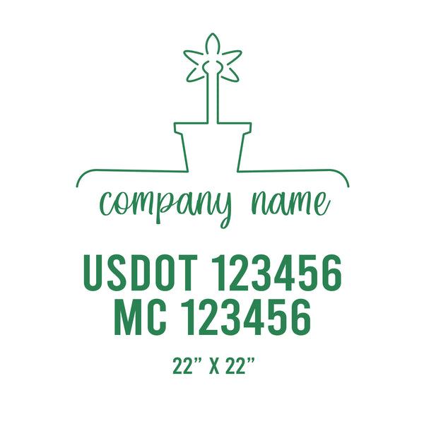 Lawn Care USDOT Decals