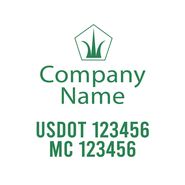 Lawn Care USDOT Decals