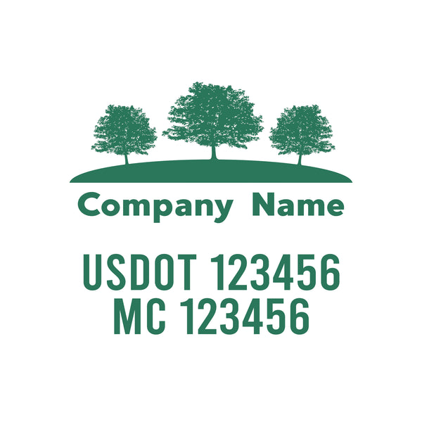 Lawn Care USDOT Decals