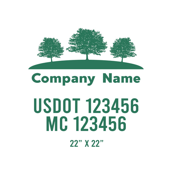 Lawn Care USDOT Decals