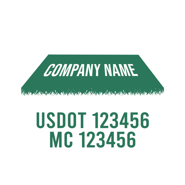 Lawn Care USDOT Decals