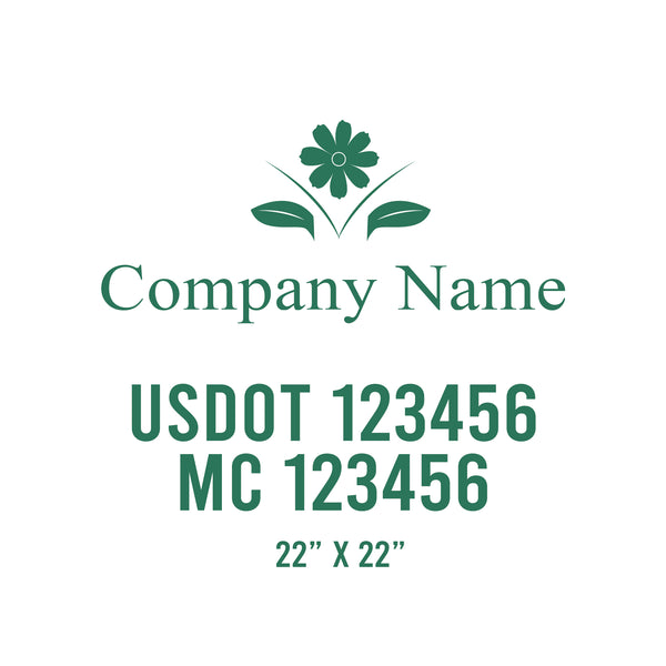 Lawn Care USDOT Decals