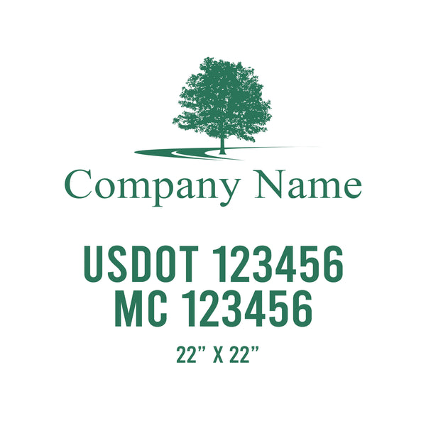 Lawn Care USDOT Decals