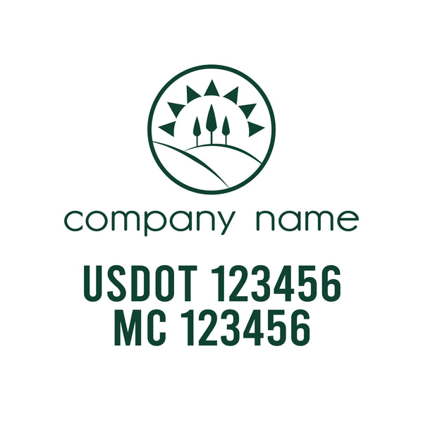 Lawn Care USDOT Decals