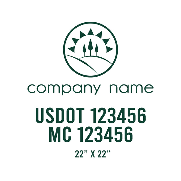 Lawn Care USDOT Decals