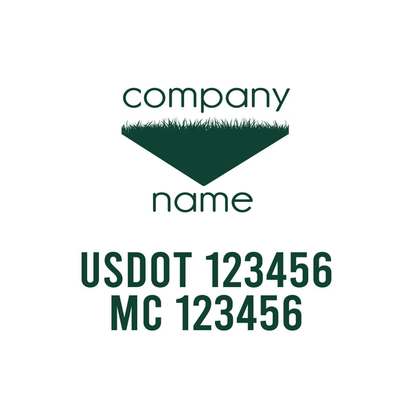Lawn Care USDOT Decals