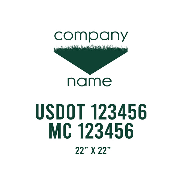 Lawn Care USDOT Decals