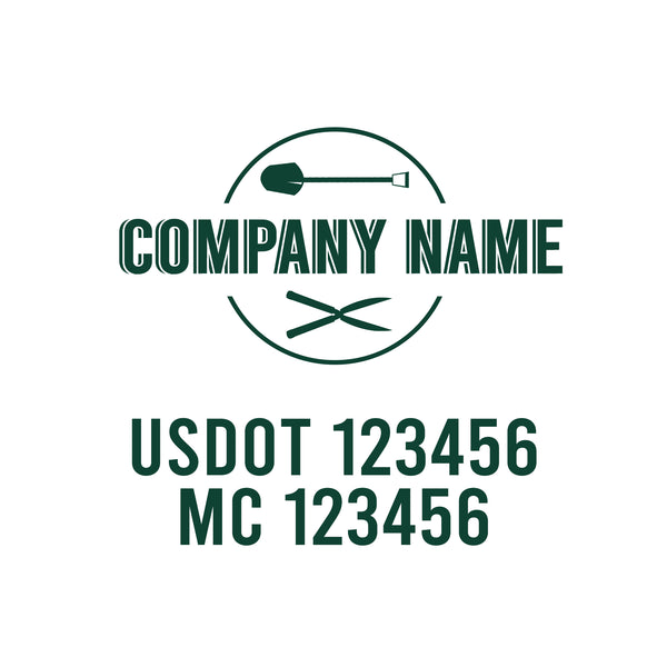 Lawn Care USDOT Decals
