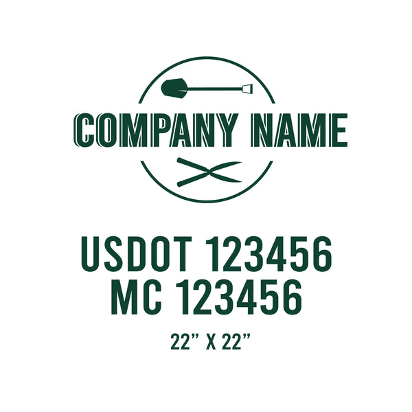 Lawn Care USDOT Decals