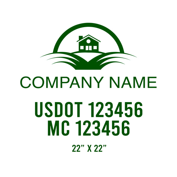 Lawn Care USDOT Decals