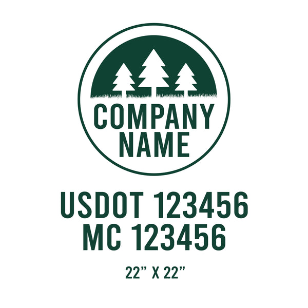 Lawn Care USDOT Decals