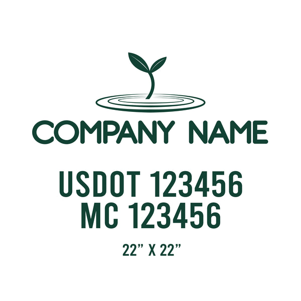 Lawn Care USDOT Decals