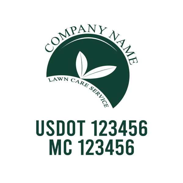 Lawn Care USDOT Decals