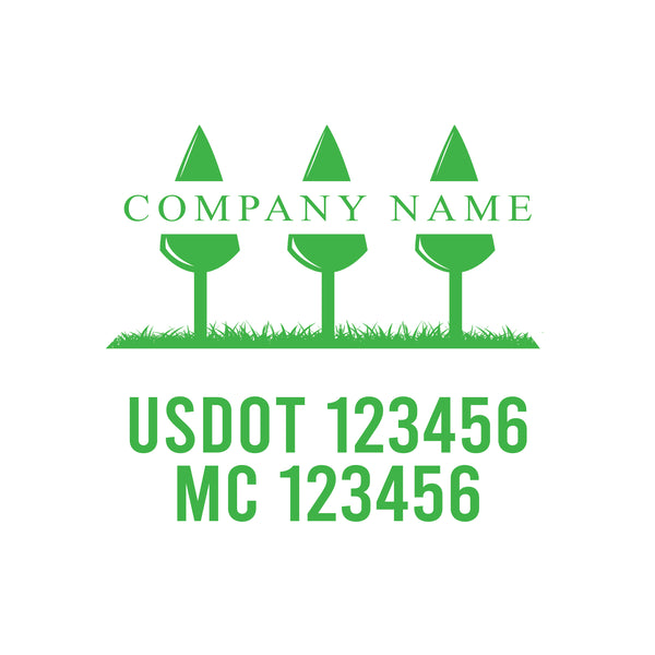 Lawn Care USDOT Decals