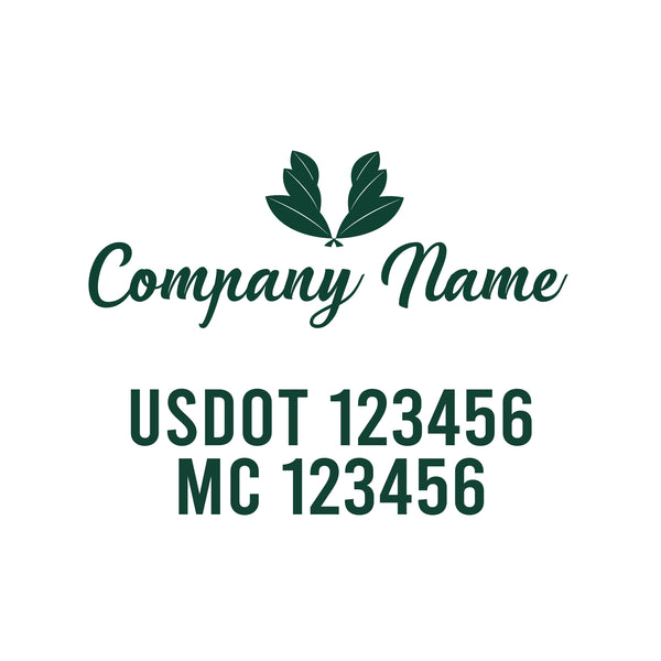 Lawn Care USDOT Decals