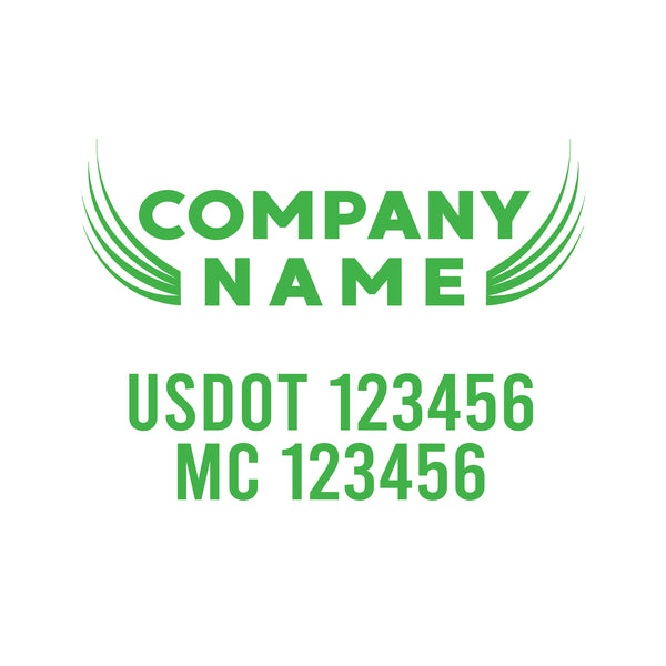Lawn Care USDOT Decals