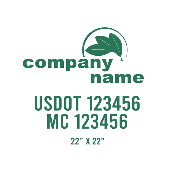 Lawn Care USDOT Decals