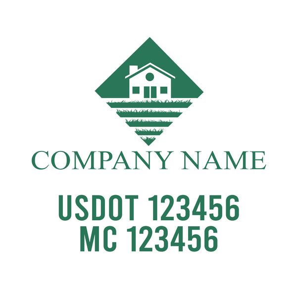 Lawn Care USDOT Decals