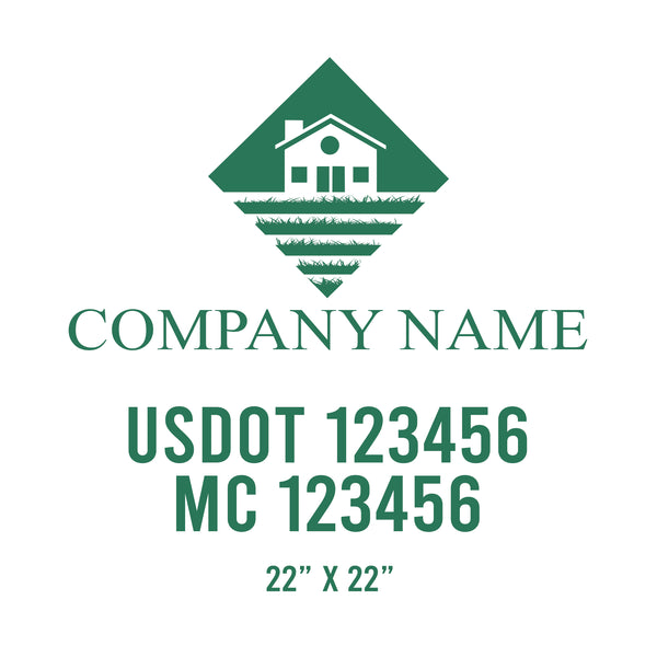 Lawn Care USDOT Decals