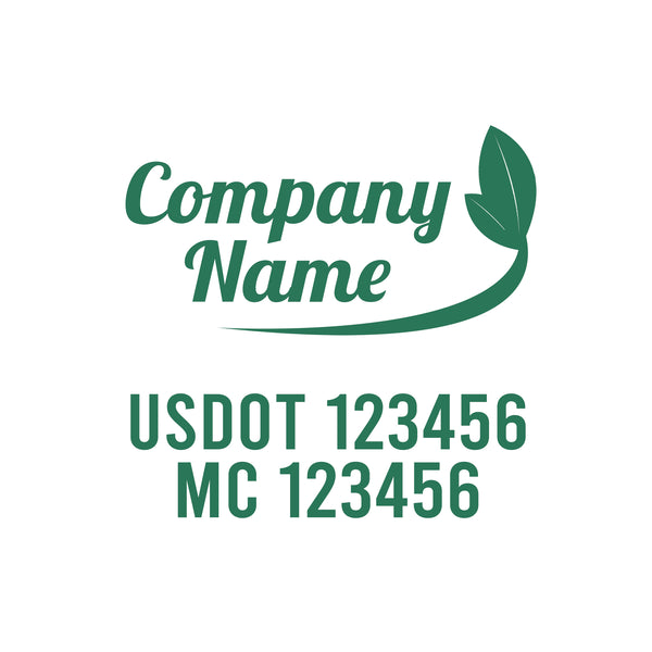 Lawn Care USDOT Decals
