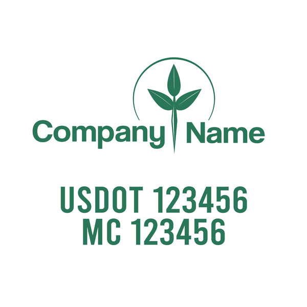 Lawn Care USDOT Decals