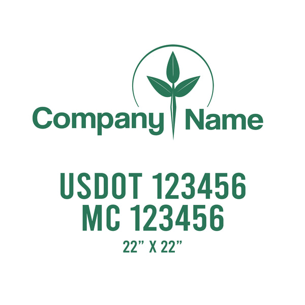 Lawn Care USDOT Decals