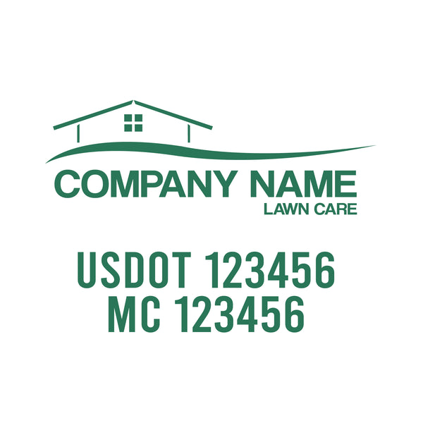 Lawn Care USDOT Decals