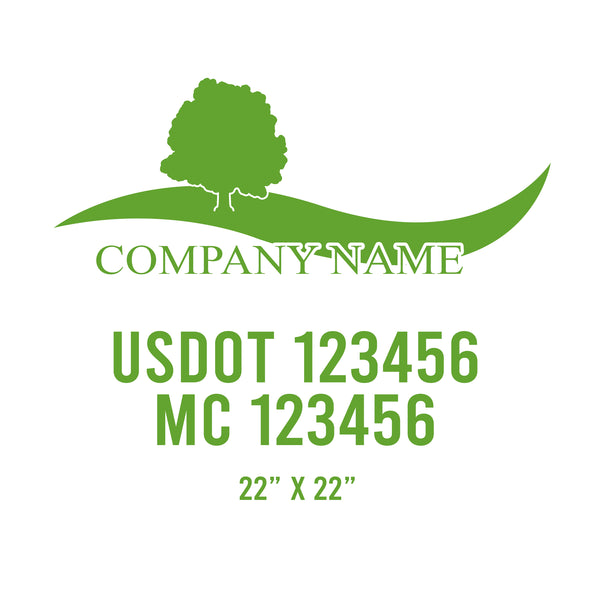 Lawn Care USDOT Decals
