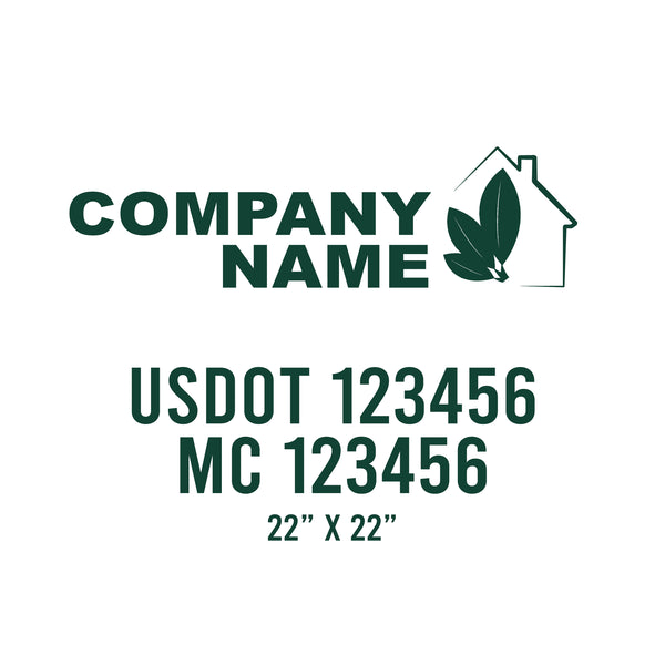 Lawn Care USDOT Decals