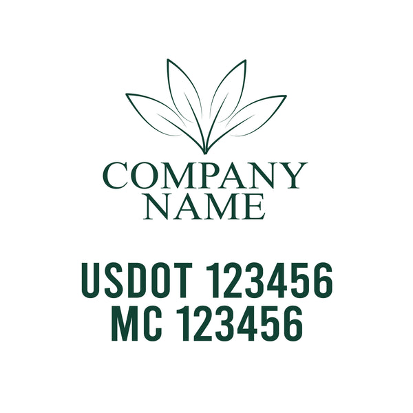 Lawn Care USDOT Decals
