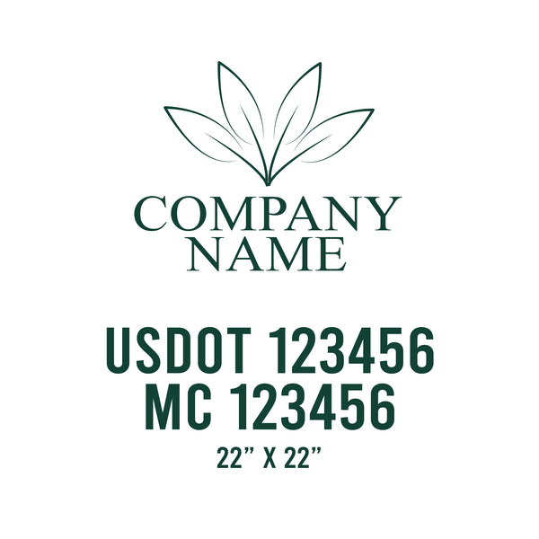Lawn Care USDOT Decals