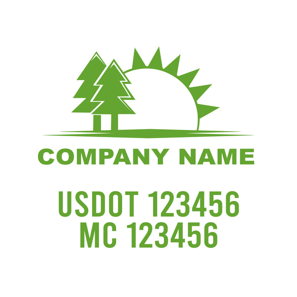 Lawn Care USDOT Decals