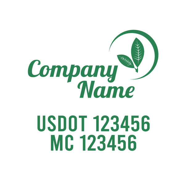 Lawn Care USDOT Decals