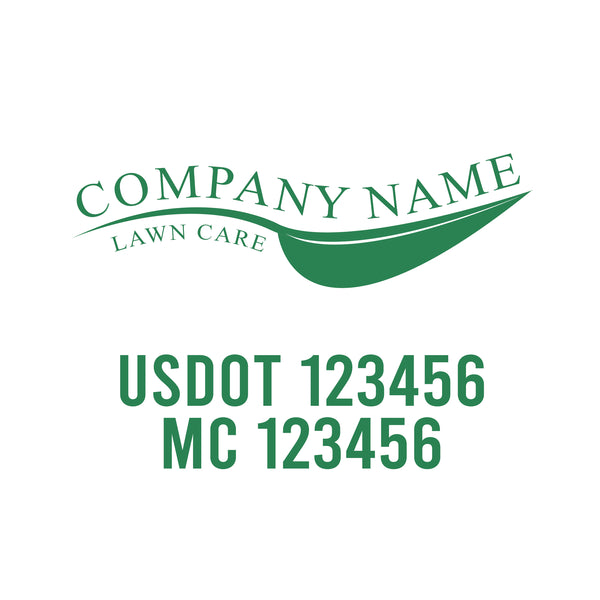 Lawn Care USDOT Decals