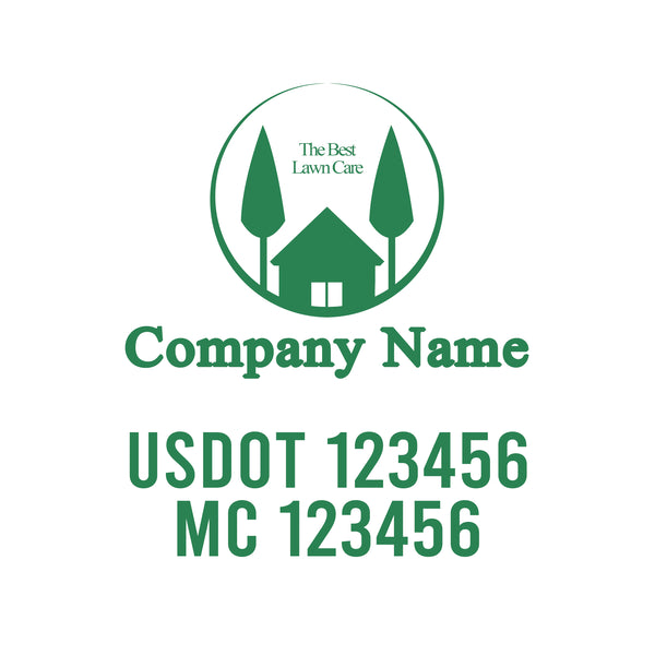 Lawn Care USDOT Decals