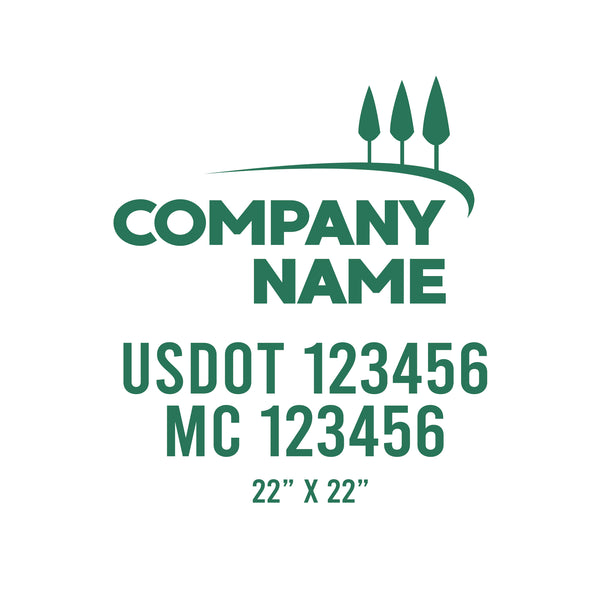 Lawn Care USDOT Decals