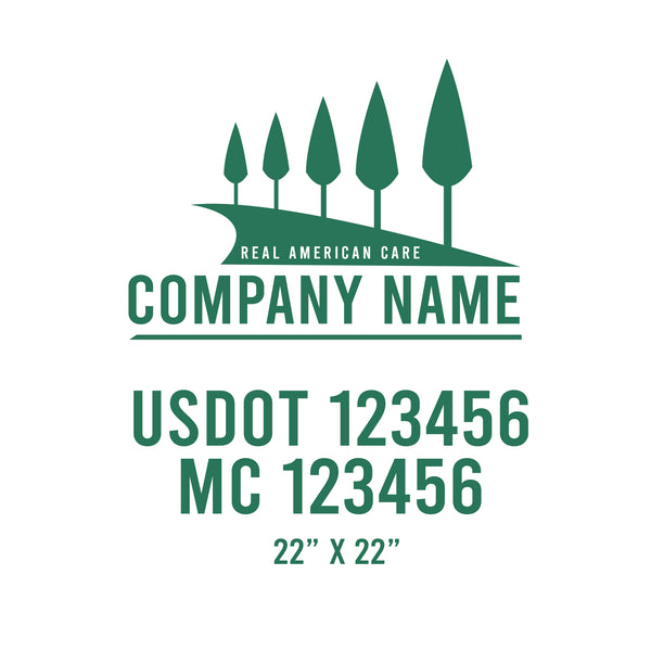 Lawn Care USDOT Decals