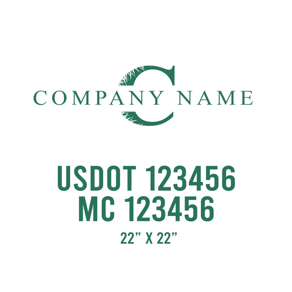 Lawn Care USDOT Decals