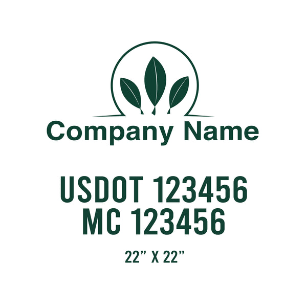 Lawn Care USDOT Decals