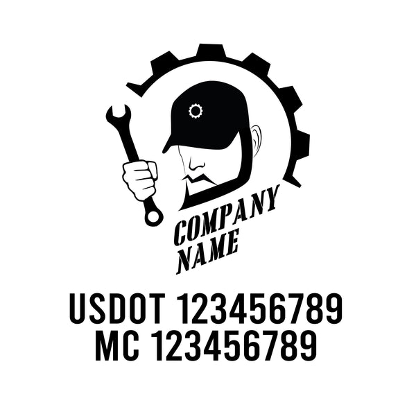 Mechanic USDOT Decals