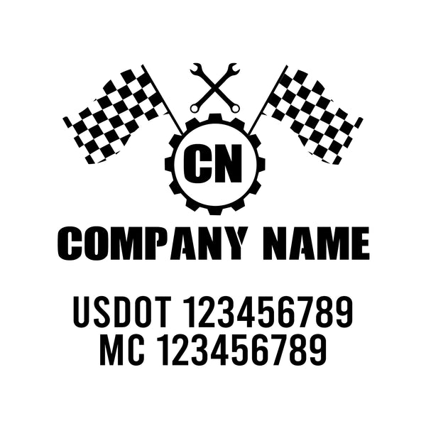 Mechanic USDOT Decals