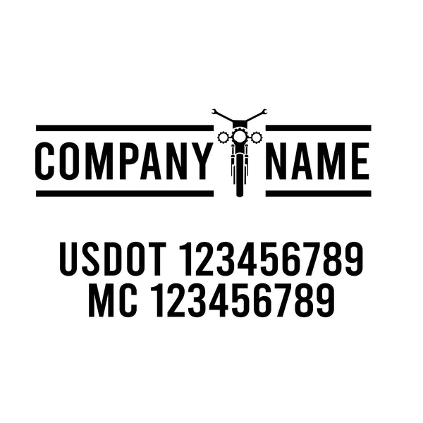Mechanic USDOT Decals