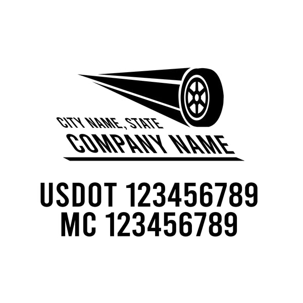 Mechanic USDOT Decals