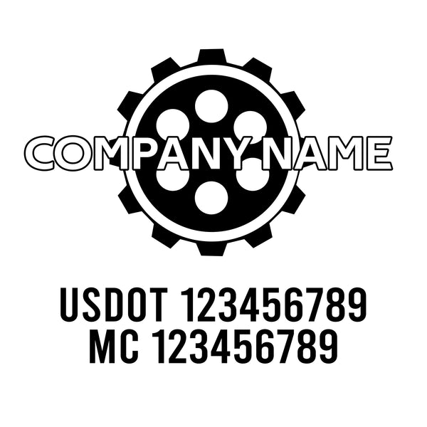 Mechanic USDOT Decals