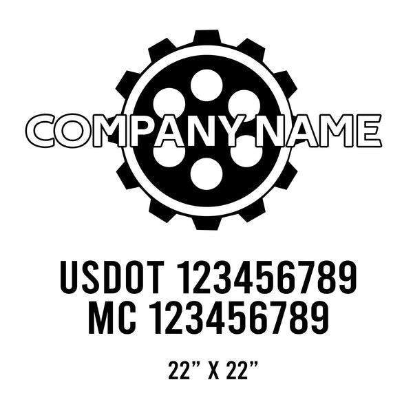 Mechanic USDOT Decals